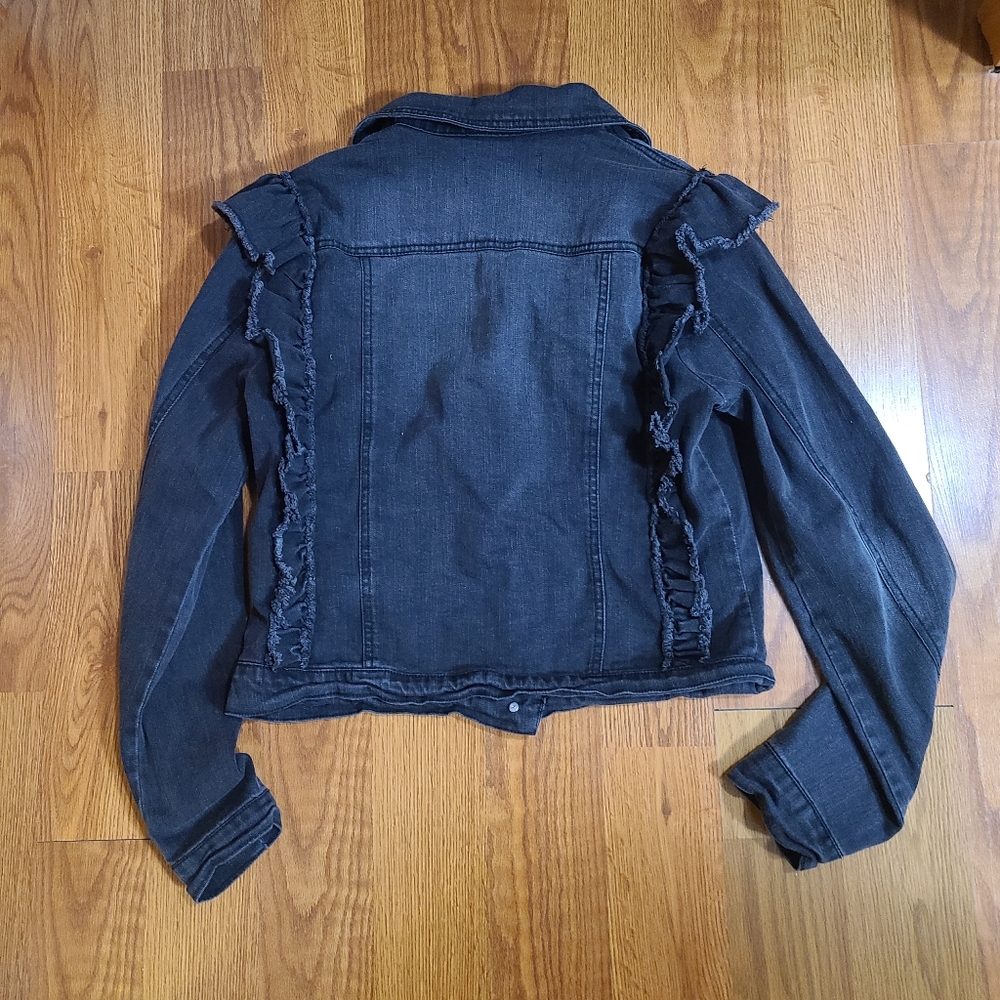 JouJou Denim Jacket Size Medium - Picture 2 of 3